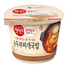 Cơm canh đậu phụ 173G Hetbal CJ đảm bảo sức khỏe 100% nhập khẩu trực tiếp Hàn Quốc