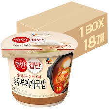 Cơm canh đậu phụ 173G Hetbal CJ đảm bảo sức khỏe 100% nhập khẩu trực tiếp Hàn Quốc