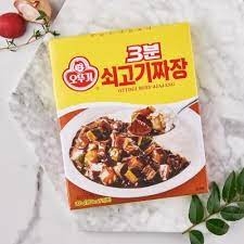 Cà ri bò tương đen Ottogi 200g 100% nhập khẩu Hàn Quốc