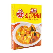 Sốt cà ri bò Ottogi hộp 200g sốt đảm bảo sức khỏe 100% nhập khẩu Hàn Quốc