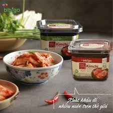 Kim chi cải thảo ngò 500g Bibogo Hàn Quốc kim chi ngon tốt cho sức khỏe