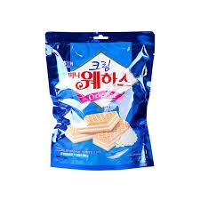 Bánh xốp mini vị kem Haitai 150g bánh ngon tốt cho sức khỏe 100% nhập khẩu Hàn Quốc