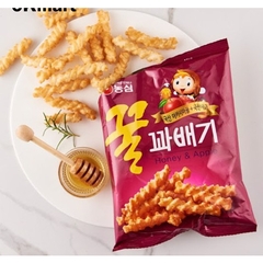 Snack que xoắn mật ong 90G Nongshim snack tốt cho sức khỏe 100% nhập khẩu Hàn Quốc