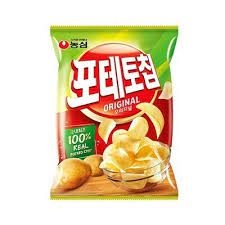 Snack khoai tây Original 60G NongShim snack ăn liềm tốt cho sức khỏe 100% nhập khẩu Hàn Quốc