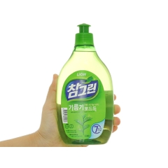 Nước rửa chén tinh chất trà xanh 480ml LION