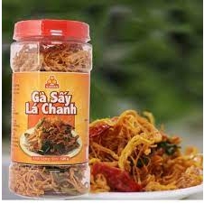 Gà sấy lá chanh Visan 120g gà ngon 100% gà tươi sấy