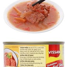 Bò kho Vissan hộp 200g Thơm ngon hấp dẫn