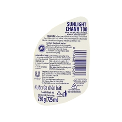 Nước rửa chén sunlight 750ml chính hãng 100%