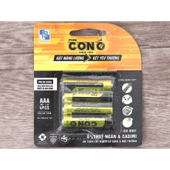Pin Con Ó 2 pcs AAA bền bỉ và an toàn cho người dùng