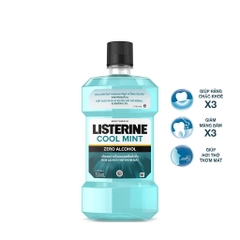 NƯỚC SÚC MIỆNG DIỆT KHUẨN LISTERINE COOL MINT 750ML