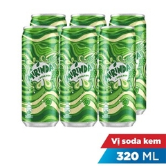 NƯỚC NGỌT MIRINDA VỊ CAM/XÁ XỊ/SODAKEM 320ML TƯƠI NGON SẢNG KHOÁI