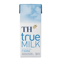 Sữa Tươi Tiệt Trùng Nguyên Chất TH true MILK 180 ml (hàng Việt Nam chất lượng cao)