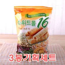 Bánh cuộn 16 loại đậu 190G Cremon bánh ngon đảm bảo sức khỏe 100% nhập khẩu Hàn Quốc