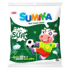 Kẹo mềm socola sữa Sumika 70g kẹo ngon tốt cho sức khỏe