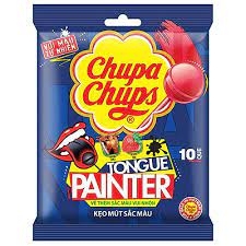 Kẹo mút Chupa Chups 100g (10 cây) hương trái cây
