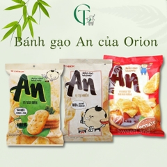Bánh gạo AN vị tự nhiên/ vị tảo biển Gói lớn Chuẩn hàng chính hãng