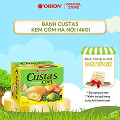 BÁNH CUSTAS VỊ CỐM HỘP 276G (12 CÁI) THƯƠNG HIỆU ORION