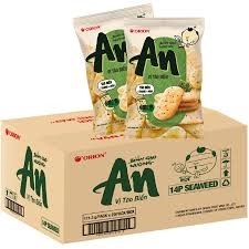 Bánh gạo AN vị tự nhiên/ vị tảo biển Gói lớn Chuẩn hàng chính hãng