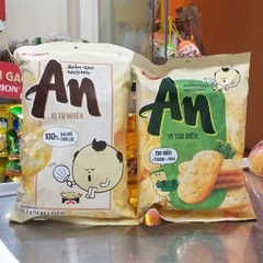 Bánh gạo AN vị tự nhiên/ vị tảo biển Gói lớn Chuẩn hàng chính hãng