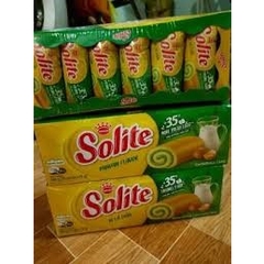 Bánh Bông Lan cuộn Solite lá dứa hộp 360G (mới, chất lượng, bánh kinh đô)