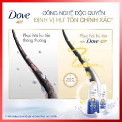 Dầu gội Dove 170g phục hồi hư tổn