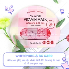 Mặt Nạ Dưỡng Da Banobagi Stem Cell Vitamin Mask 30ml Dễ dàng lựa chọn