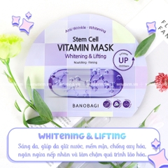 Mặt Nạ Dưỡng Da Banobagi Stem Cell Vitamin Mask 30ml Dễ dàng lựa chọn