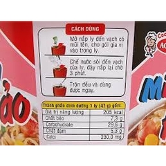 Mì ly Hảo Hảo tôm chua cay 47G Hàng việt nam chất lượng cao