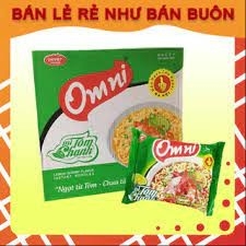 Mỳ bát vuông vị tôm chanh 75G Chính hãng 100%