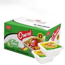 Mỳ bát vuông vị tôm chanh 75G Chính hãng 100%