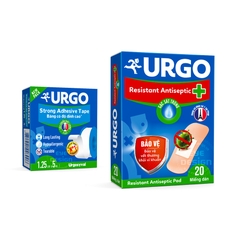 Băng cá nhân vải Urgo Hộp 20 cái Độ dính cao
