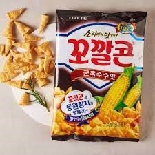 Snack bắp cay Lotte 72g snack ăn liền tốt cho sức khỏe 100% nhập khẩu Hàn Quốc