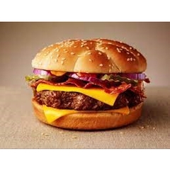 Bánh hamburger thịt nướng hai tầng 210G Chuẩn hàng nhập khẩu Hàn quốc