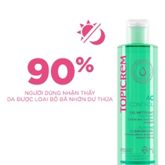 Gel Rửa Mặt Dành Cho Da Dầu Mụn Topicrem AC Purifying Cleansing Gel 200ml