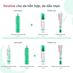Nước tẩy trang dành cho da dầu mụn TOPICREM AC PURIFYING MICELLAR WATER 200ml