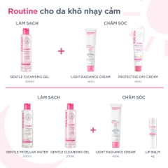 Nước Tẩy Trang Dành Cho Da Khô & Nhạy Cảm Topicrem Hydra+ Gentle Micellar Water 200m