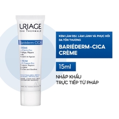 Kem dưỡng Uriage Bariéderm-CICA CRÈME làm dịu, phục hồi da tổn thương 15ml