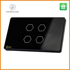Công tắc Hunonic cảm ứng Datic – 4 Nút