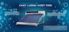 Thái dương năng GOLD 58 – 24 ống