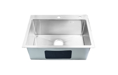CHẬU INOX LUXURY HANDMADE 1 HỘC