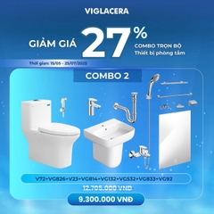 Combo thiết bị vệ sinh Viglacera số 2.