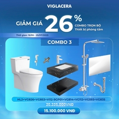 Combo thiết bị vệ sinh Viglacera số 3