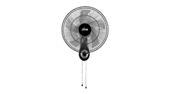 Quạt treo tường Ferroli FWF – 16AWM