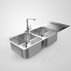 Chậu Rửa Bát Inox 304 Cao Cấp Sơn Hà S105