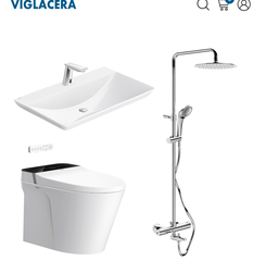 Combo thiết bị vệ sinh Viglacera số 8 ( THÔNG MINH)