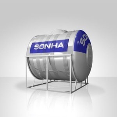 Bồn nước Sơn Hà Inox 700 (Φ720) ngang