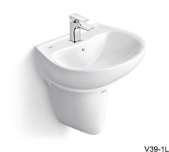 Chậu rửa treo tường Viglacera V39
