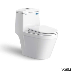 Bồn cầu liền 1 khối Viglacera V35M