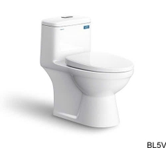 Bồn cầu liền 1 khối Viglacera BL5V