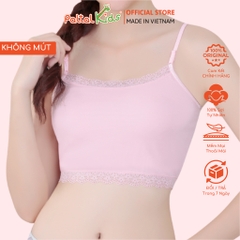 (CHE TÊN SẢN PHẨM) Áo Lá Dáng Ngắn Dây Mảnh Không Mút Cao Cấp - 209 8849